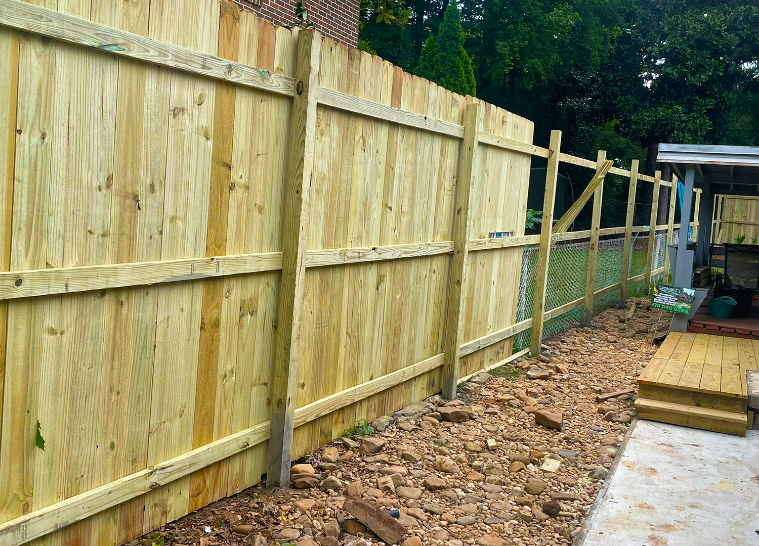 Privacy Fence Installation