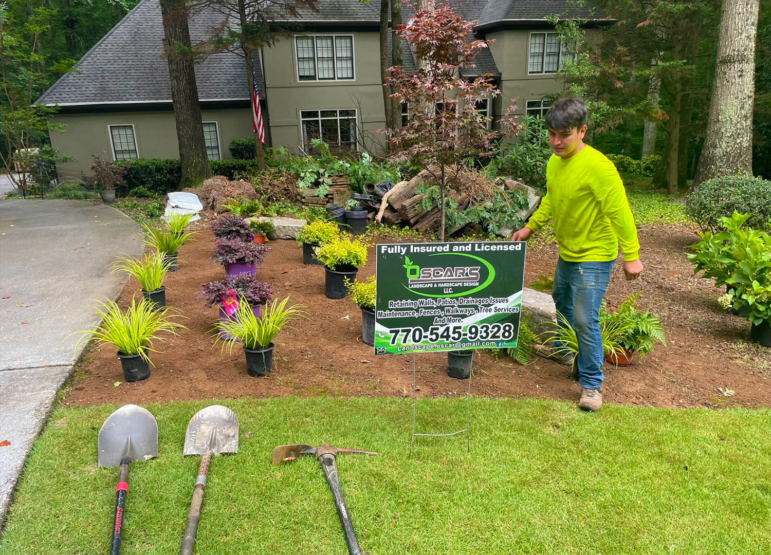 Landscape Plant Installation